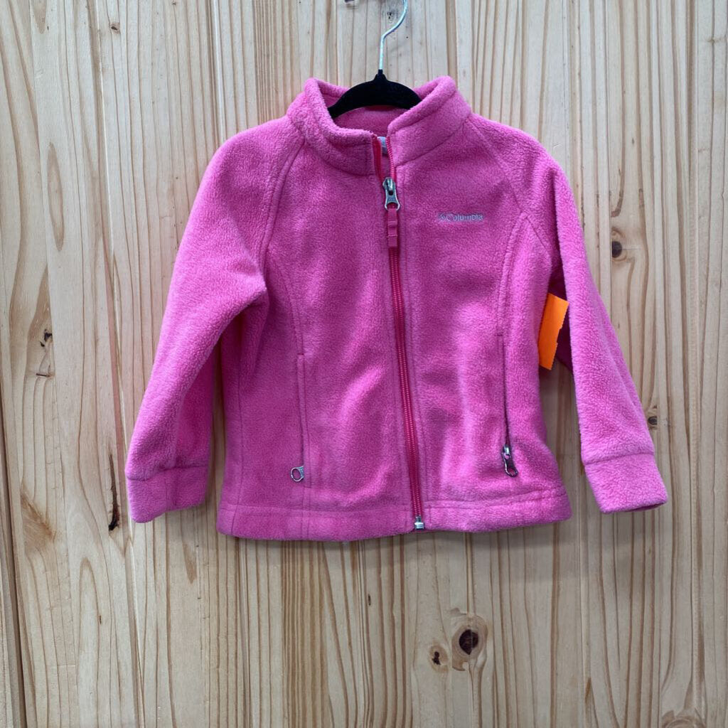 GIRLS COLUMBIA PINK JACKET 2T