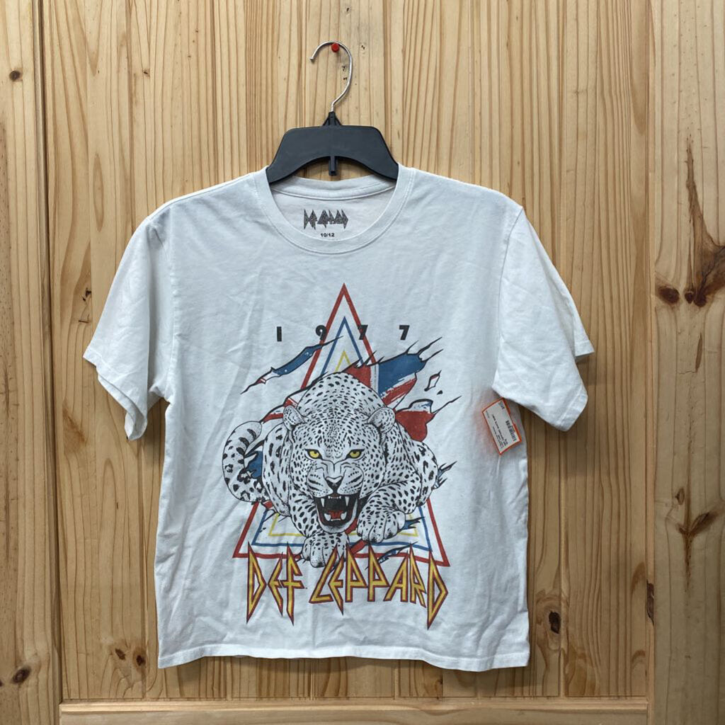 DEF CEPPARD WHITE SHIRT 10/12