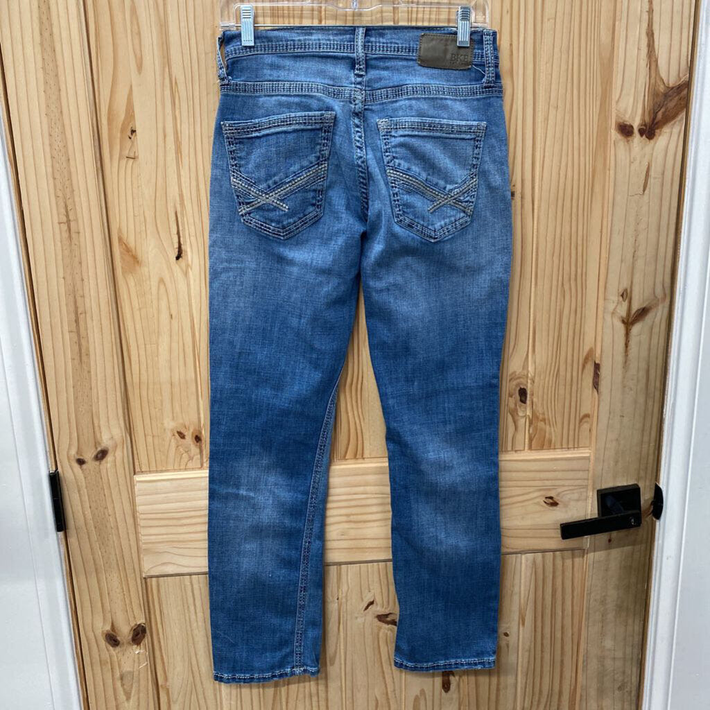 MENS BKE JAKI STRAIGHT DENIM JEANS 28X30