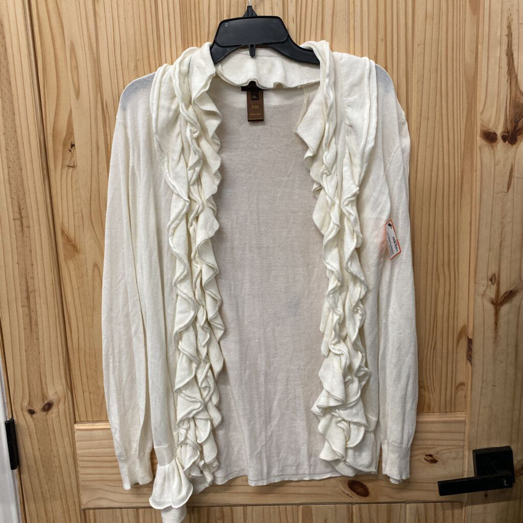 WOMENS MULTIPLES IVORY SWEARER CARDIGAN XL