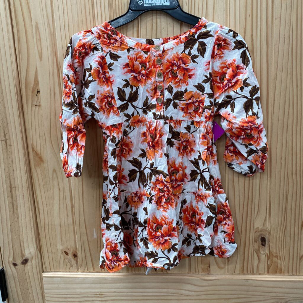 GIRLS OLD NAVY FLORAL DRESS XS 5