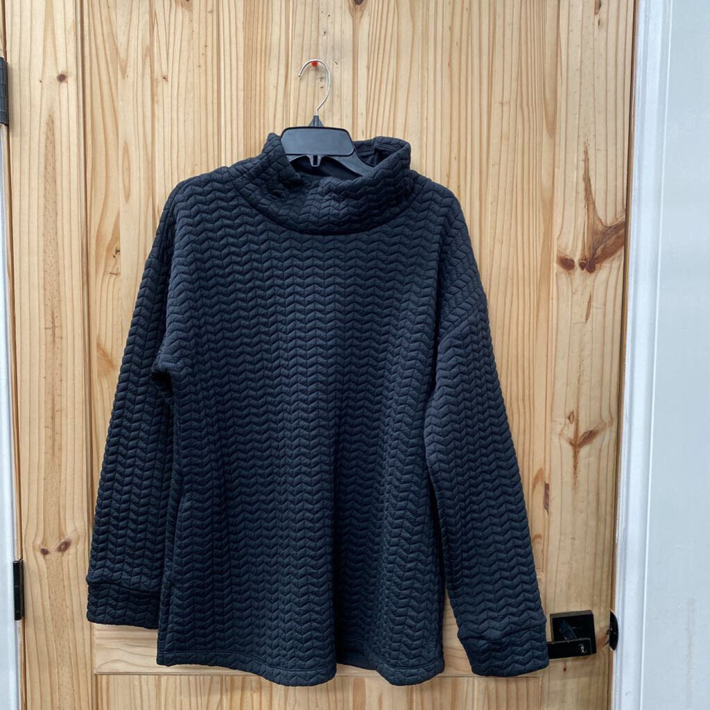 WOMENS NEW BALANCE BLK LS SHIRT XL