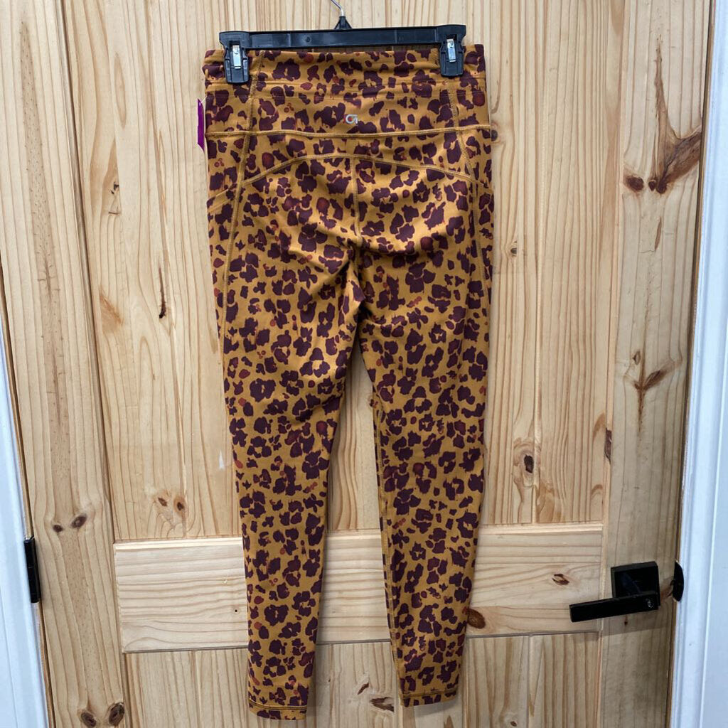 WOMENS GAPFIT LEOPARD LEGGINGS S
