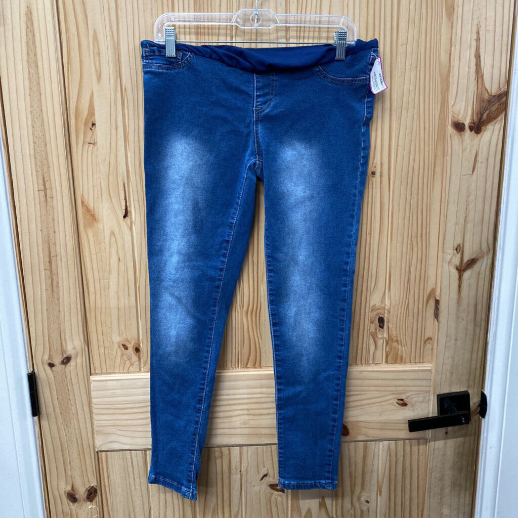 WOMENS SHEIN DENIM MATERNITY JEANS L