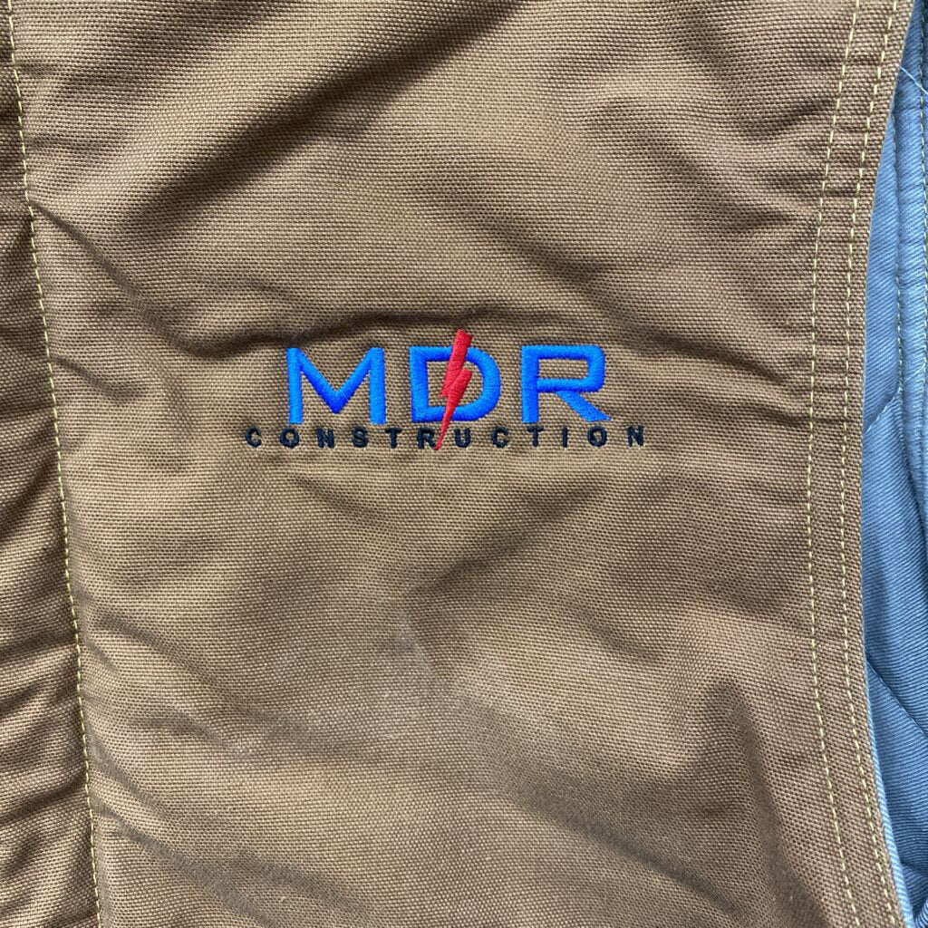 MENS BULWARK DK CHESTNUT FR VEST DK CHESTNUT/BLK L