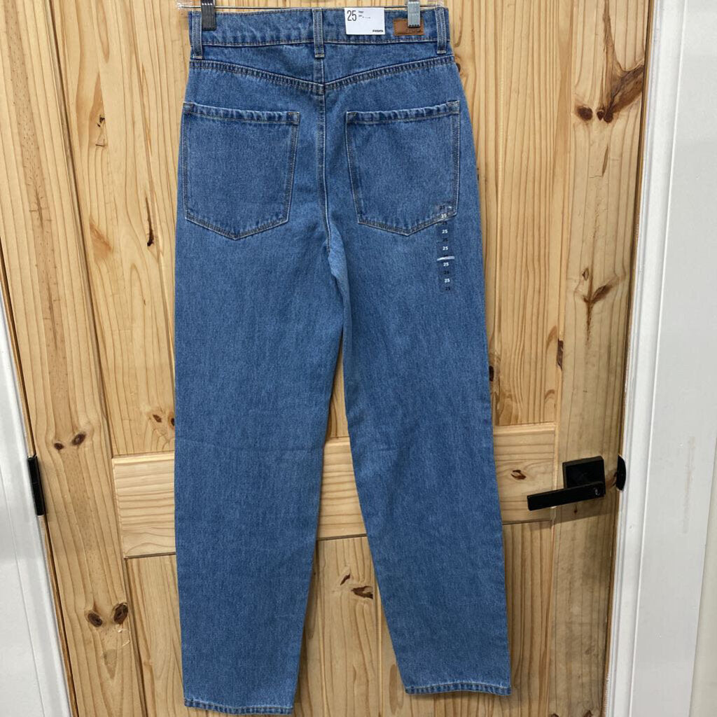 WOMENS RSQ LT DENIM DIST. JEANS 25 NWT