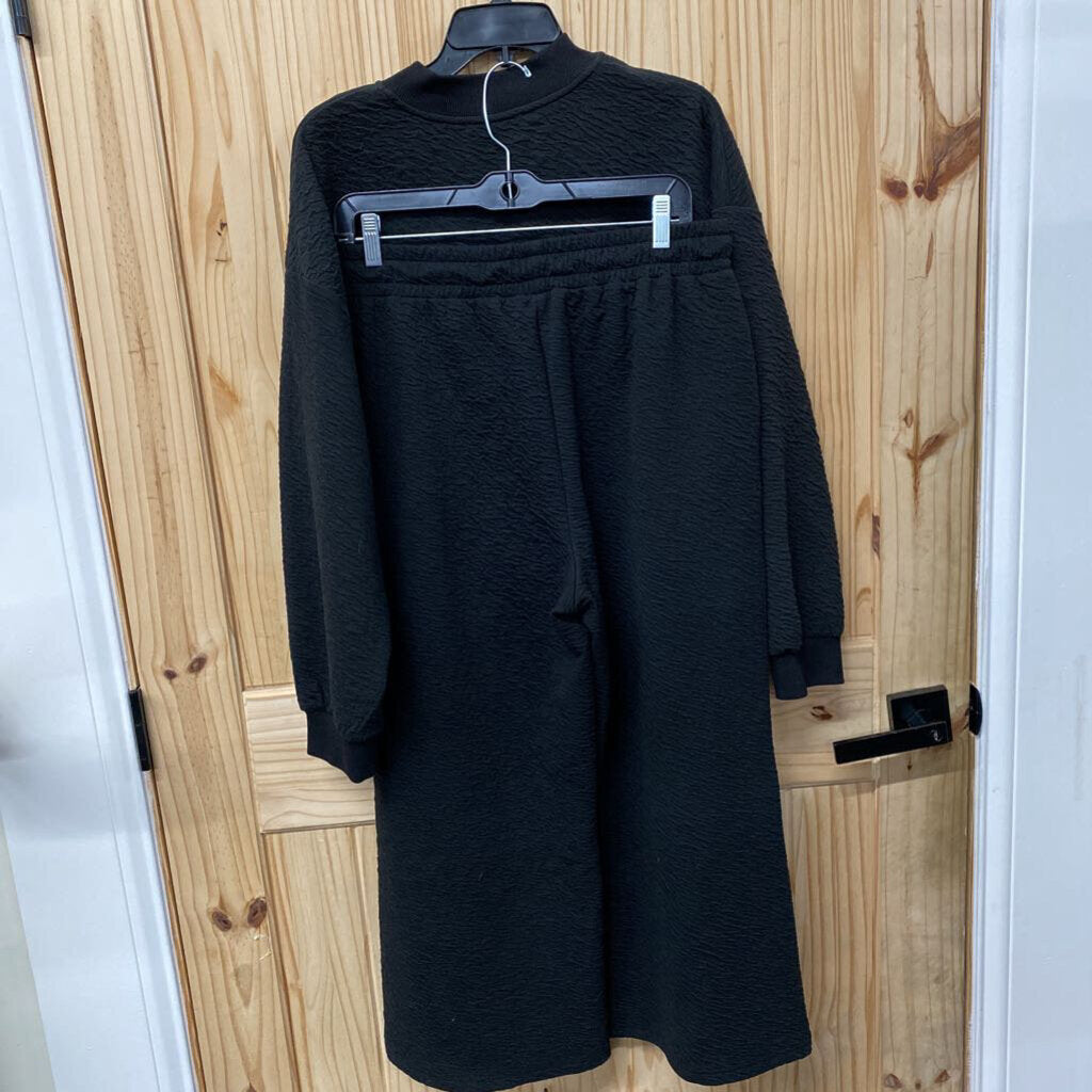 WOMENS SEE AND BE SEEN 2PC SET BLK M