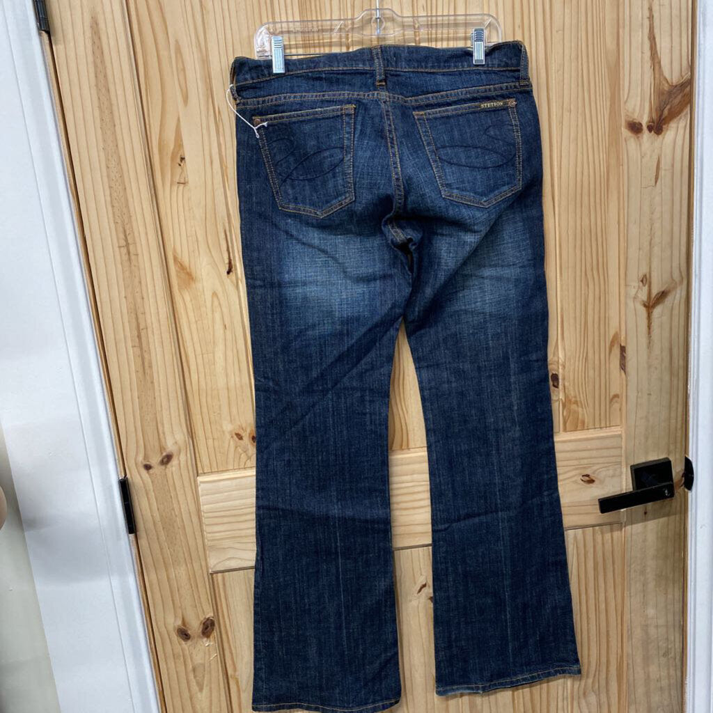 WOMENS STETSON DK DENIM JEANS 8