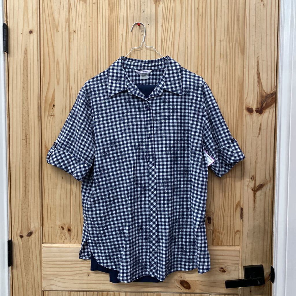 WOMENS ALLISON DALEY 2PC SET NAVY BLUE/WHITE 16