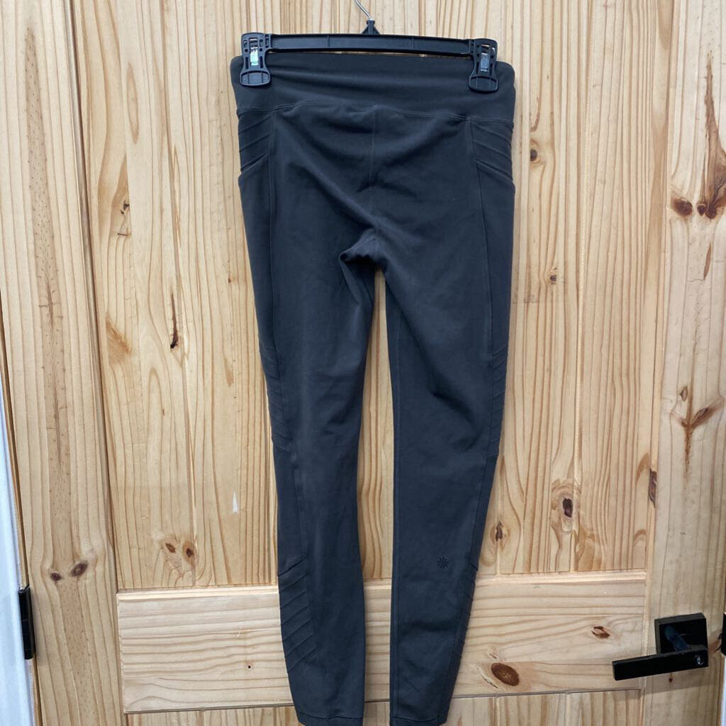 GIRLS ATHLETA GIRLS BLK LEGGINGS XL 14