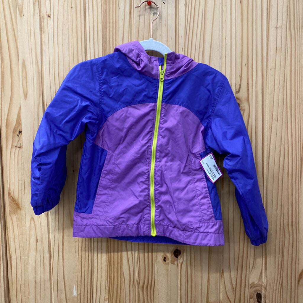 GIRLS COLUMBIA JACKET VIOLET/LILAC 4T