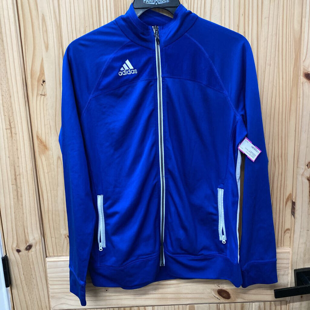 ADIDAS JACKET ROYAL BLUE/WHITE L
