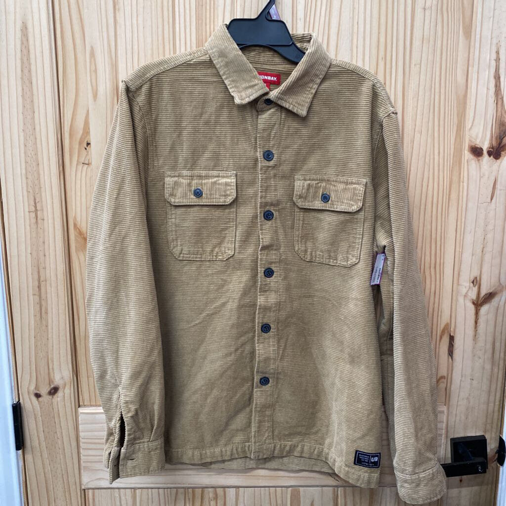 WOMEN UNIONBAY CHESTNUT SHIRT M