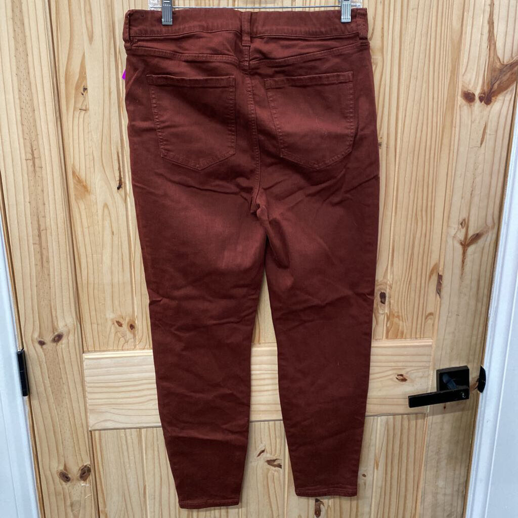 WOMENS LEVERPOOL RUST BROWN PANTS 12