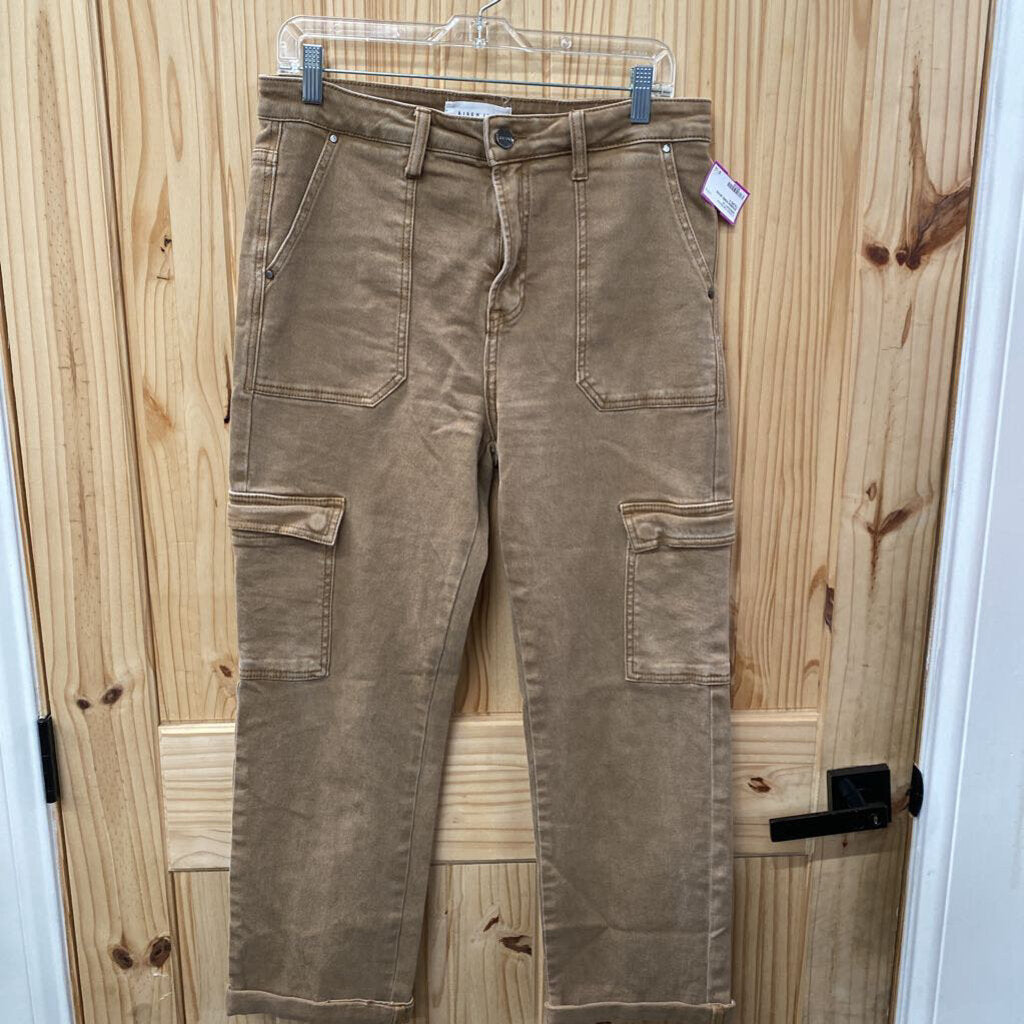 WOMENS RISEN JEANS TAUPE 11