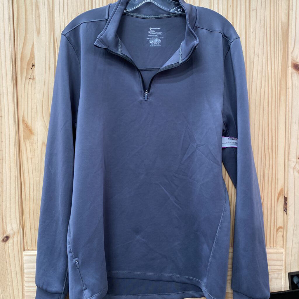 MENS MEMBERS MARK DK GREY PULLOVER M