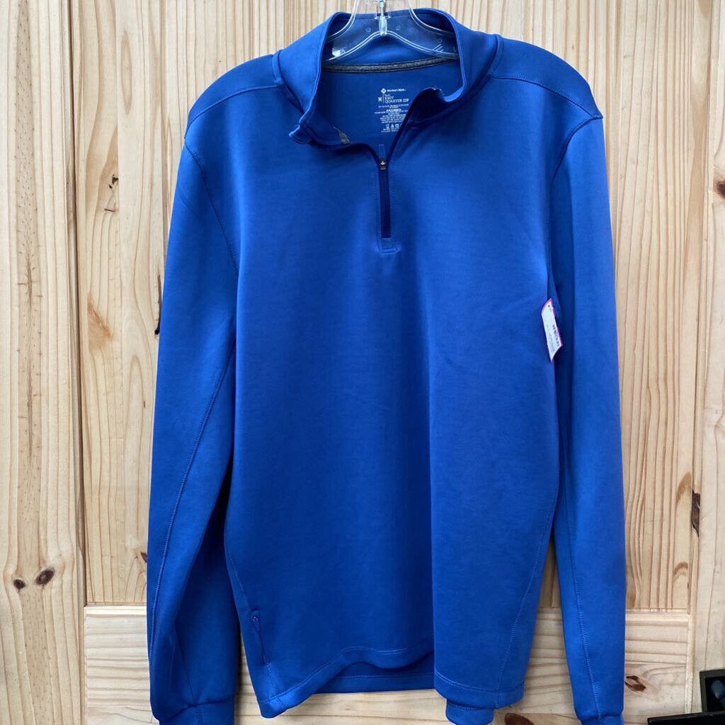 MEMBERS MARK BLUE PULLOVER M