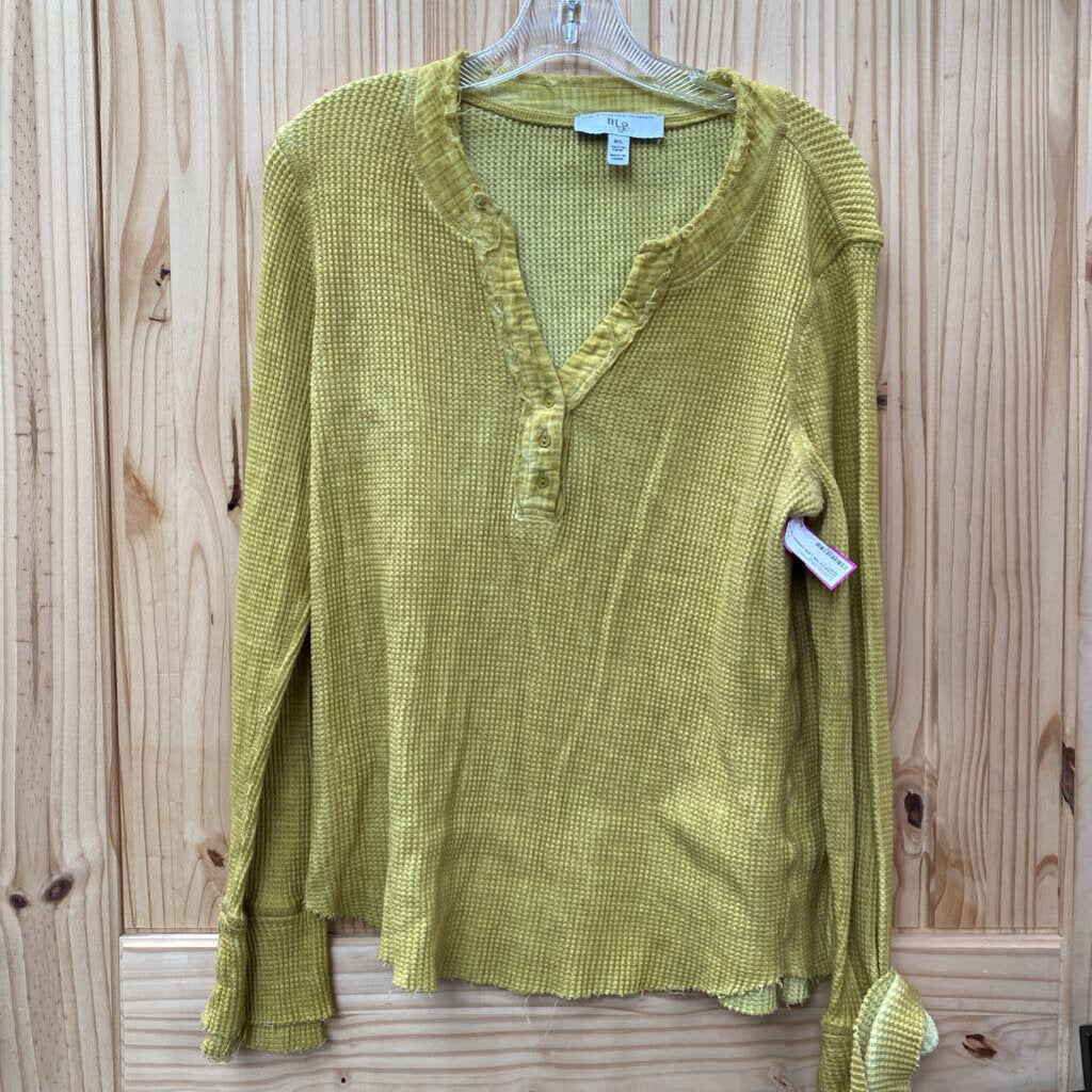 WOMENS MB LIME GREEN LS SHIRT L