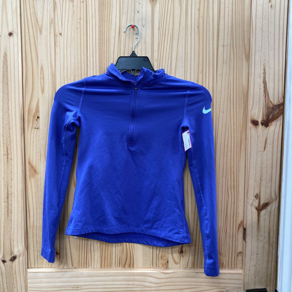 GIRLS NIKE LS SHIRT PURPLE L 10/12