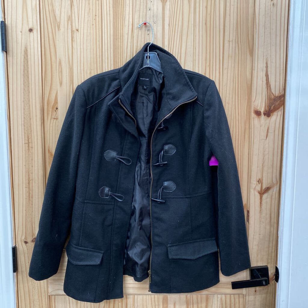 WOMENS RAMPAGE BLACK CASUAL JACKET L