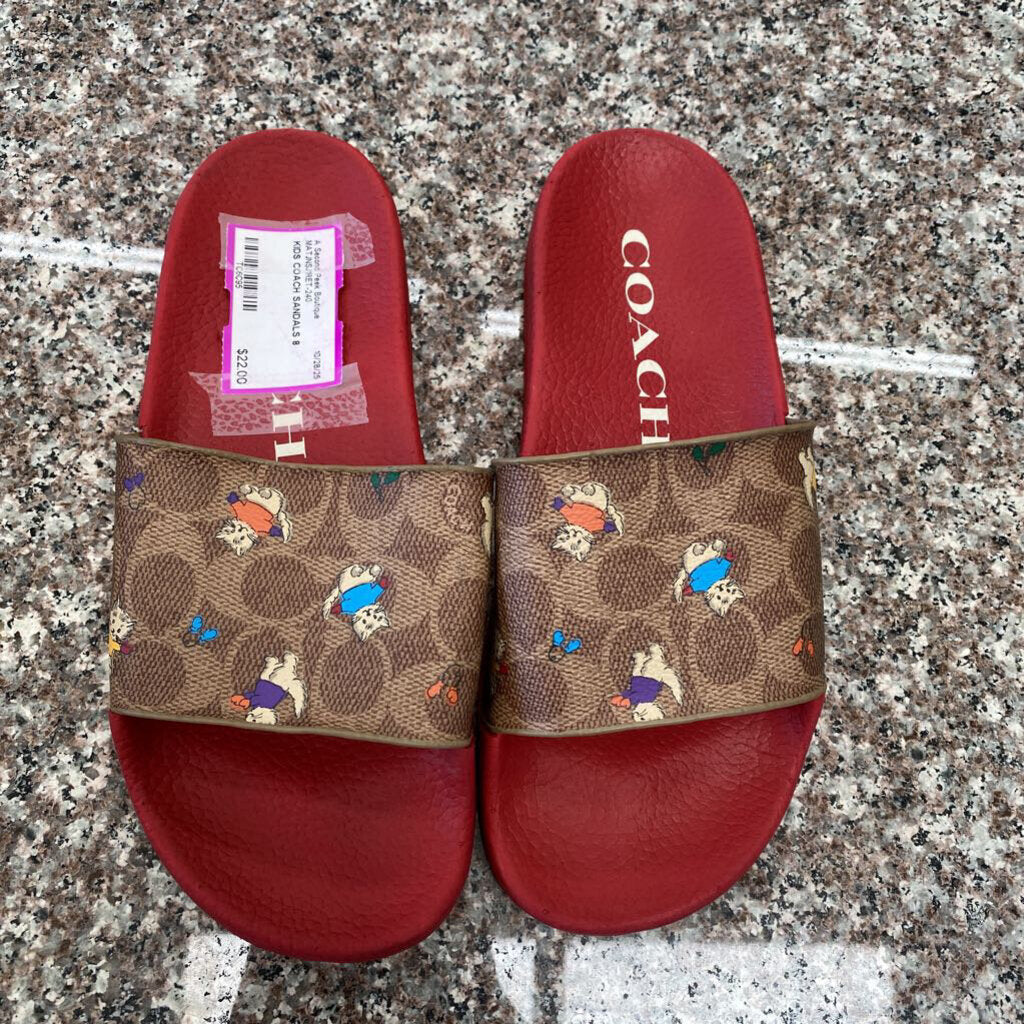 KIDS COACH SANDALS 8