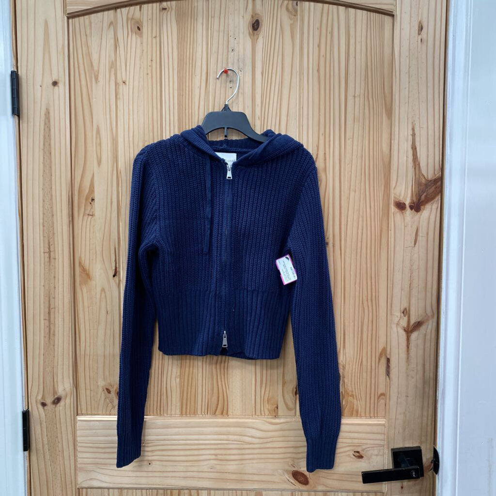 WOMENS SAGE + STONE NAVY BLUE SWEATER M NWT