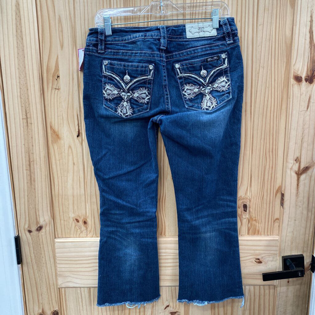WOMENS MISS ME DENIM CAPRIS 29