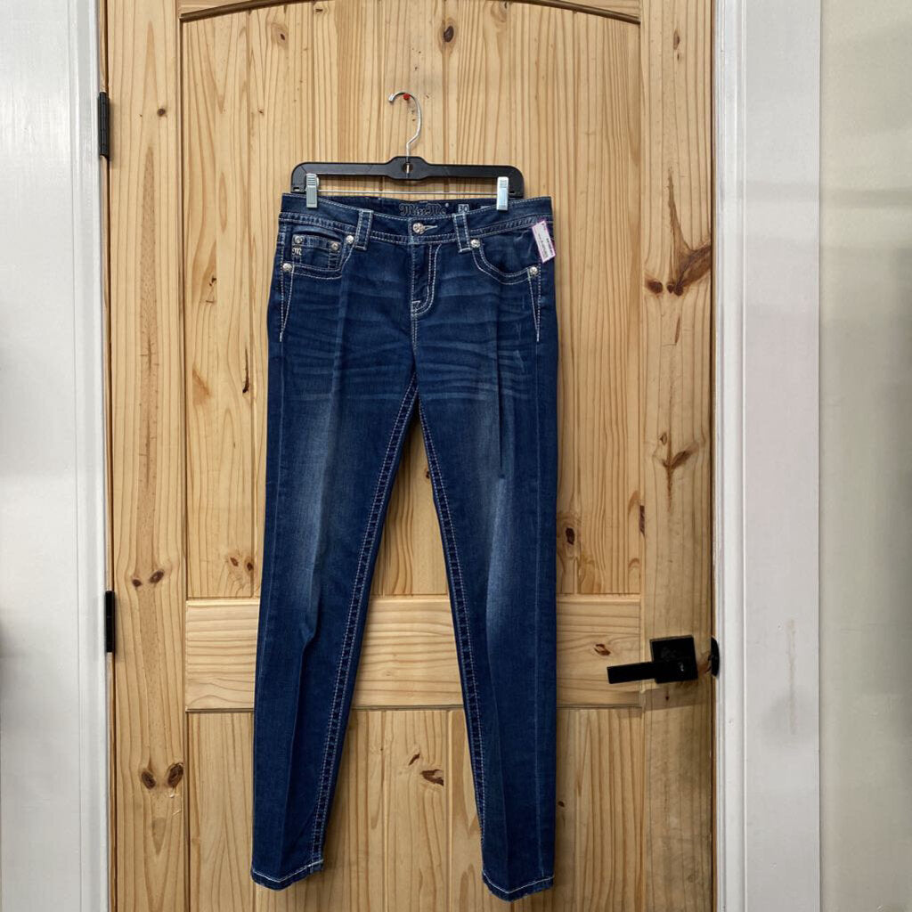 WOMENS MISS ME DENIM JEANS SKINNY 30