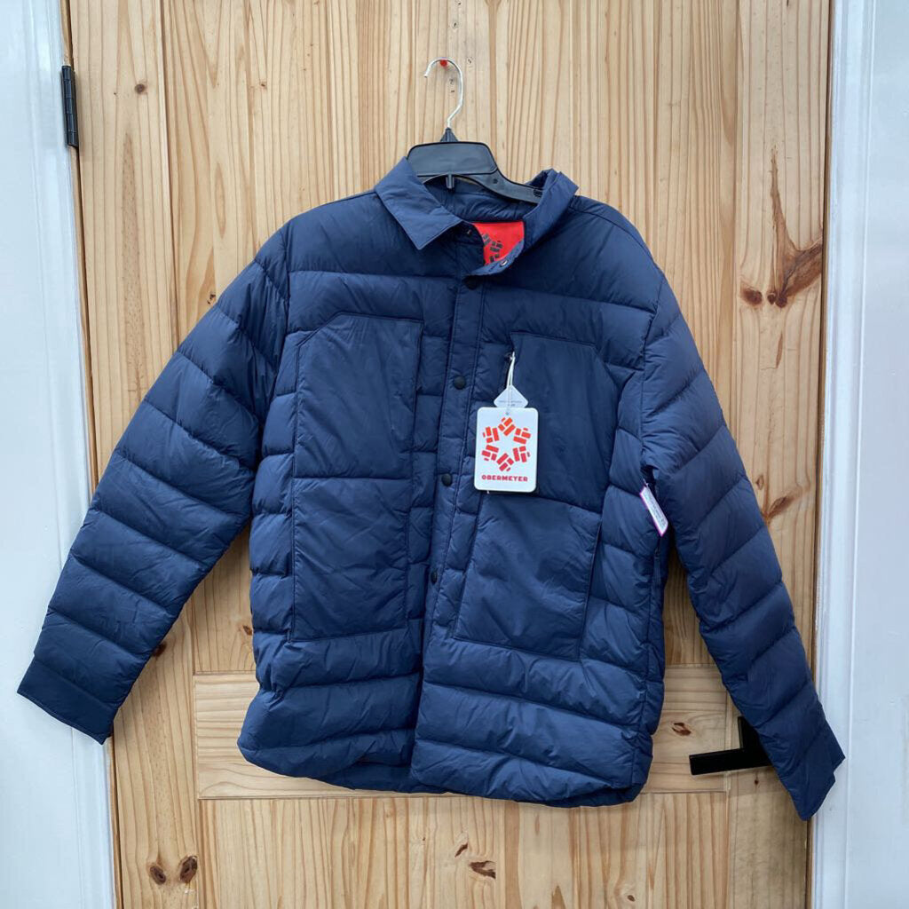 MENS OBERMEYER NAVY BLUE JACKET M NWT ORIG. $249