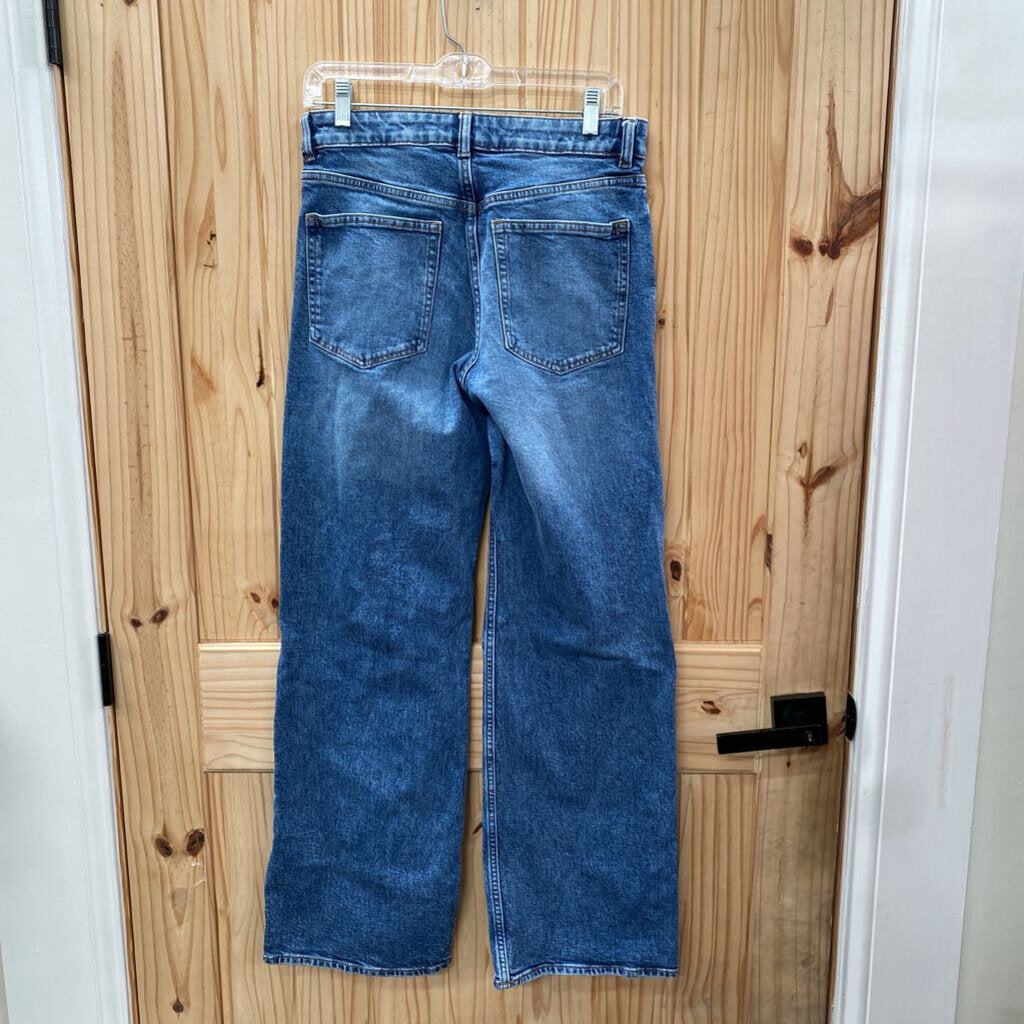 WOMENS H&M DENIM FLARE JEANS 10