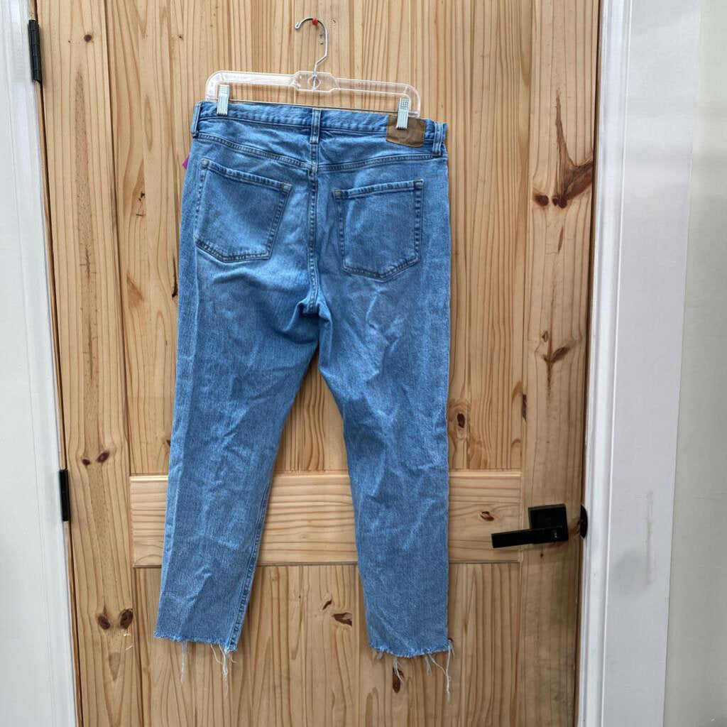 WOMENS AEROPOSTALE DENIM DIST. JEANS 10 REGULAR