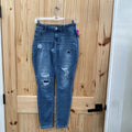 WOMENS MAURICES DENIM DIST. JEANS XS REGULAR