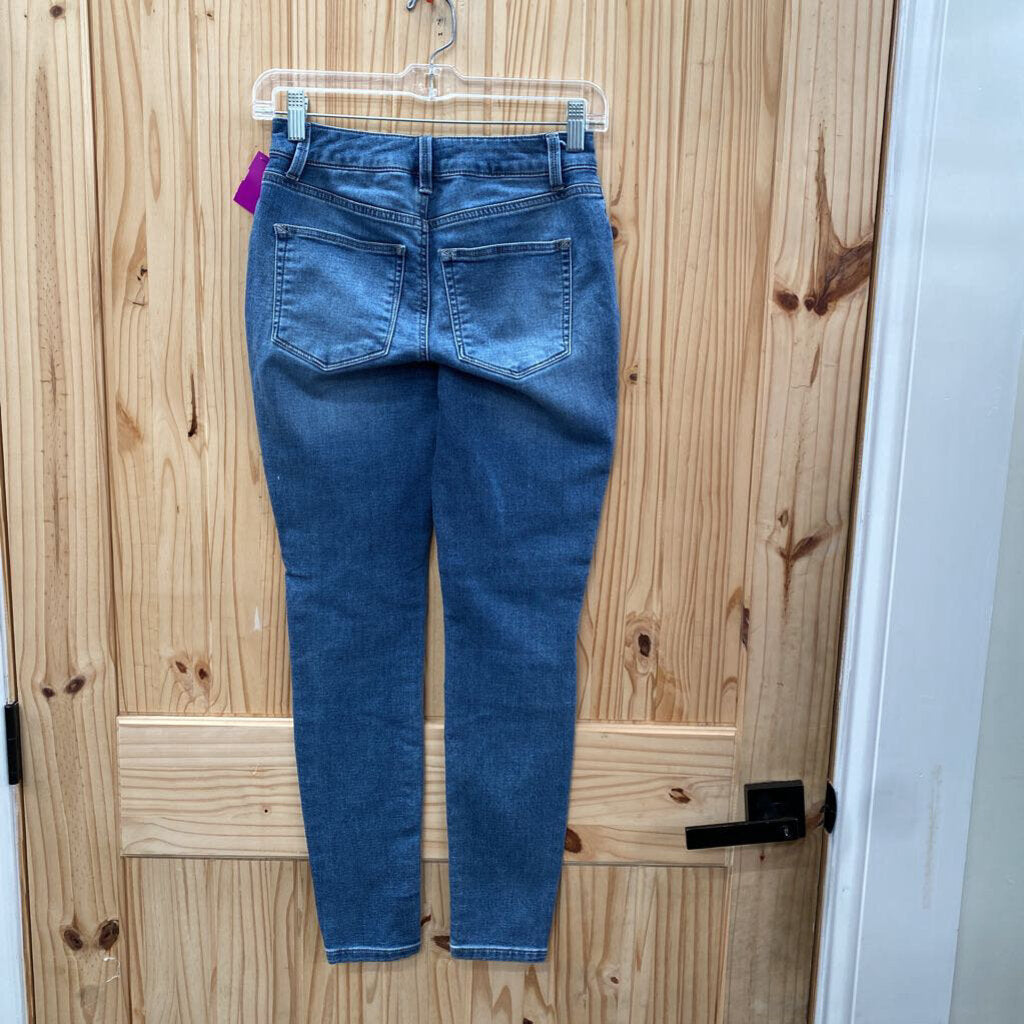 WOMENS MAURICES DENIM DIST. JEANS XS REGULAR