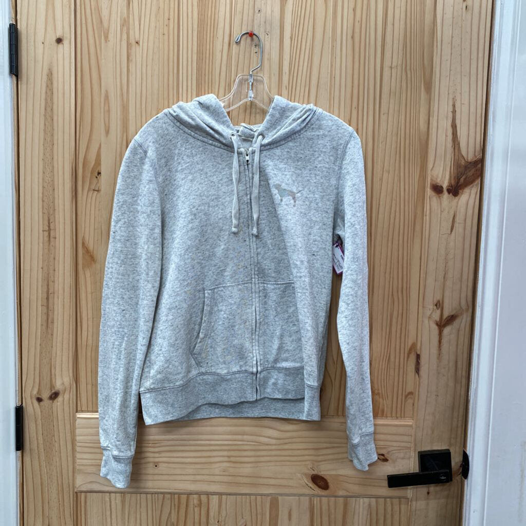 WOMENS VS LOVE PINK GREY JACKET L