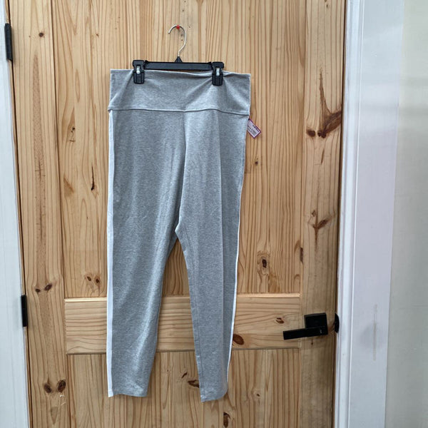 WOMENS VS PINK GREY LEGGINGS XL