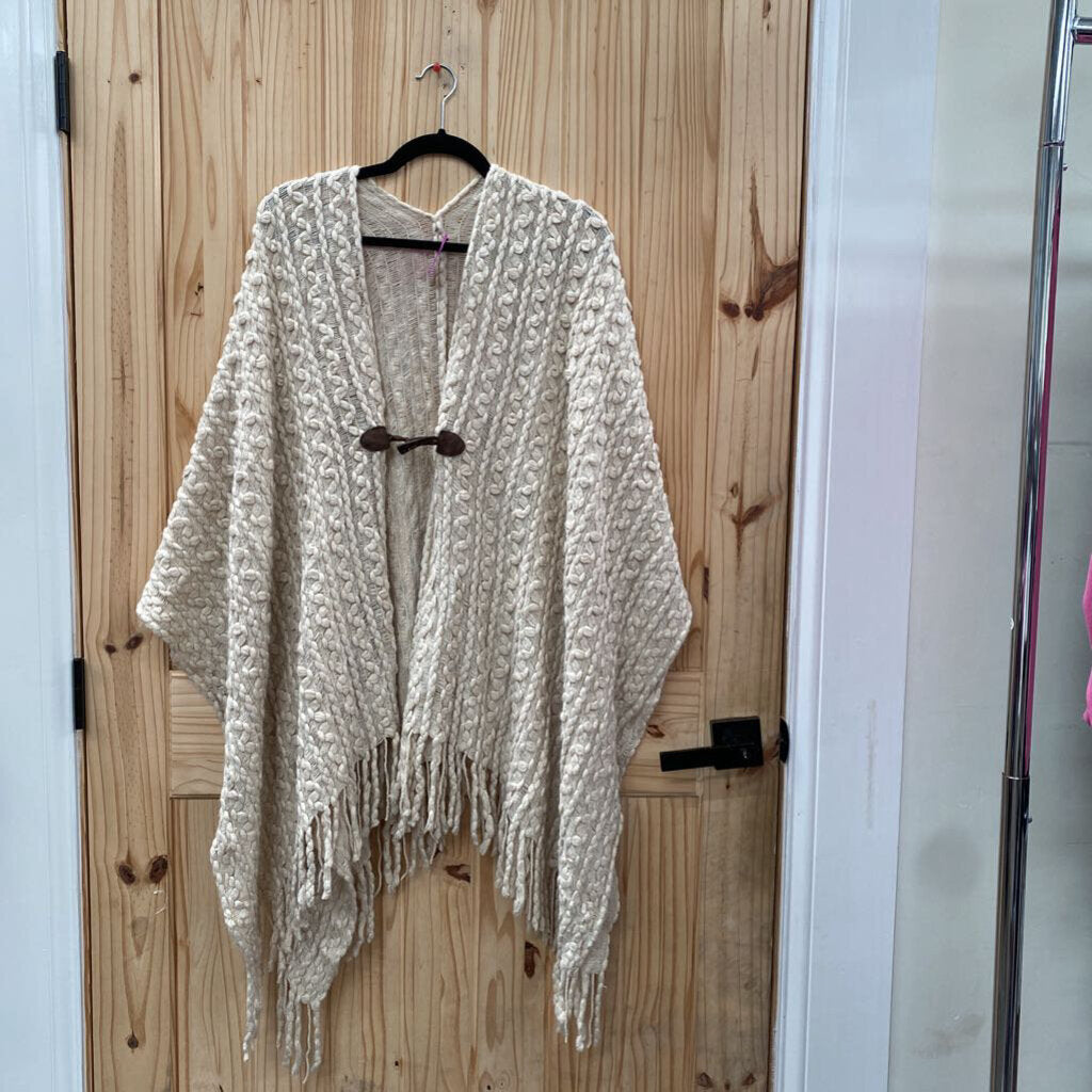 WOMENS TAUPE CASUAL SHAW O/S