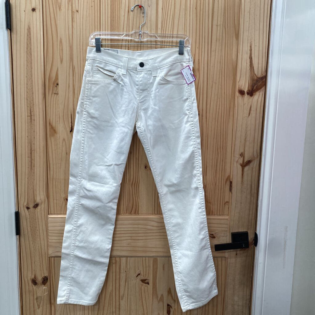 LEVIS IVORY JEANS 28