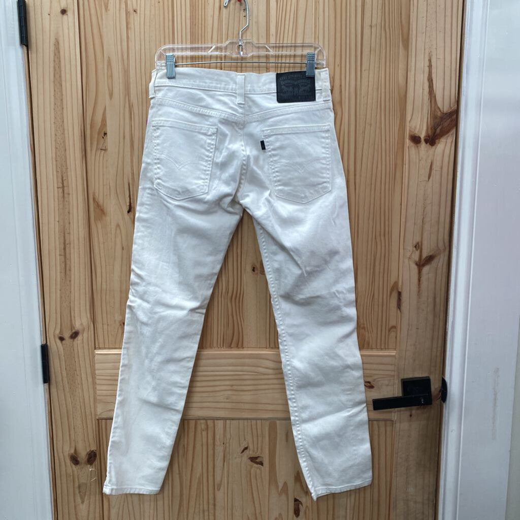LEVIS IVORY JEANS 28
