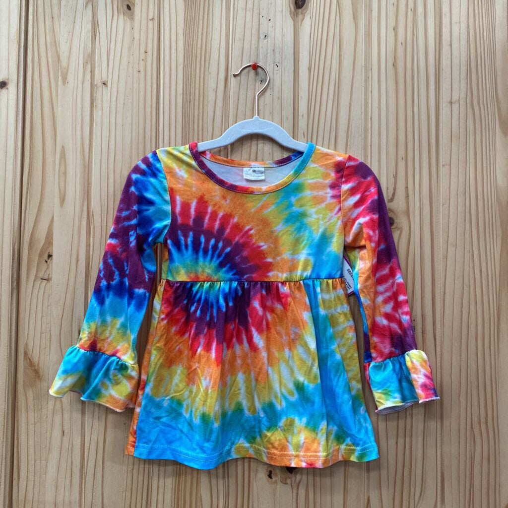 GIRLS MULTI COLOR DRESS/TOP M 4