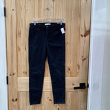 WOMENS VERVET BLK DENIM JEANS 29