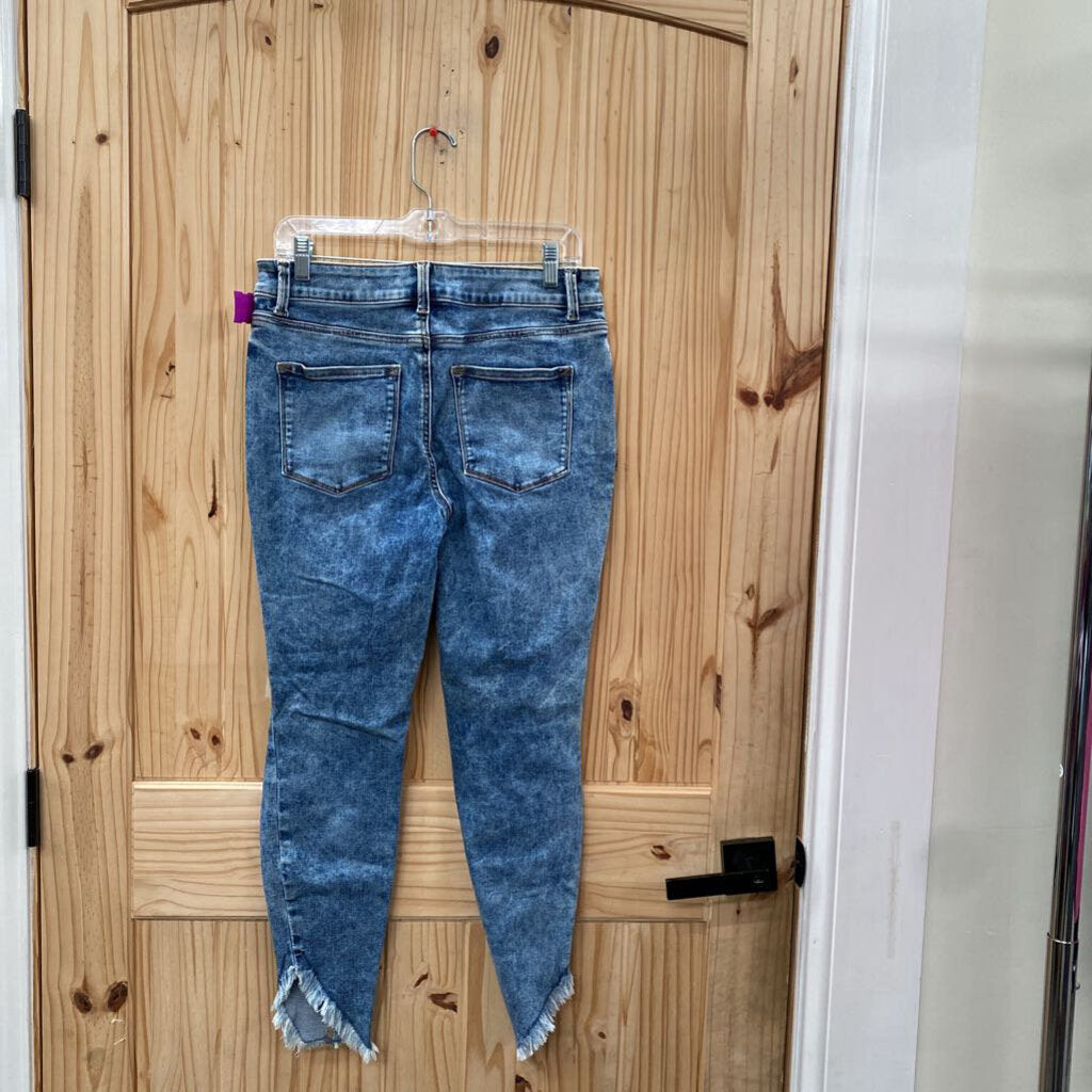 WOMENS MAURICES HIGH RISE DNEIM JEANS M REGULAR