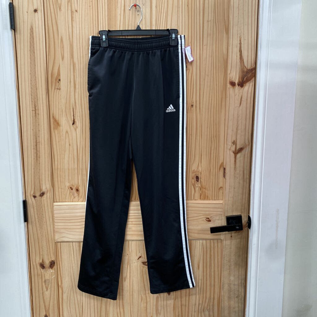 WOMENS ADIDAS JOGGERS BLK/WHITE S