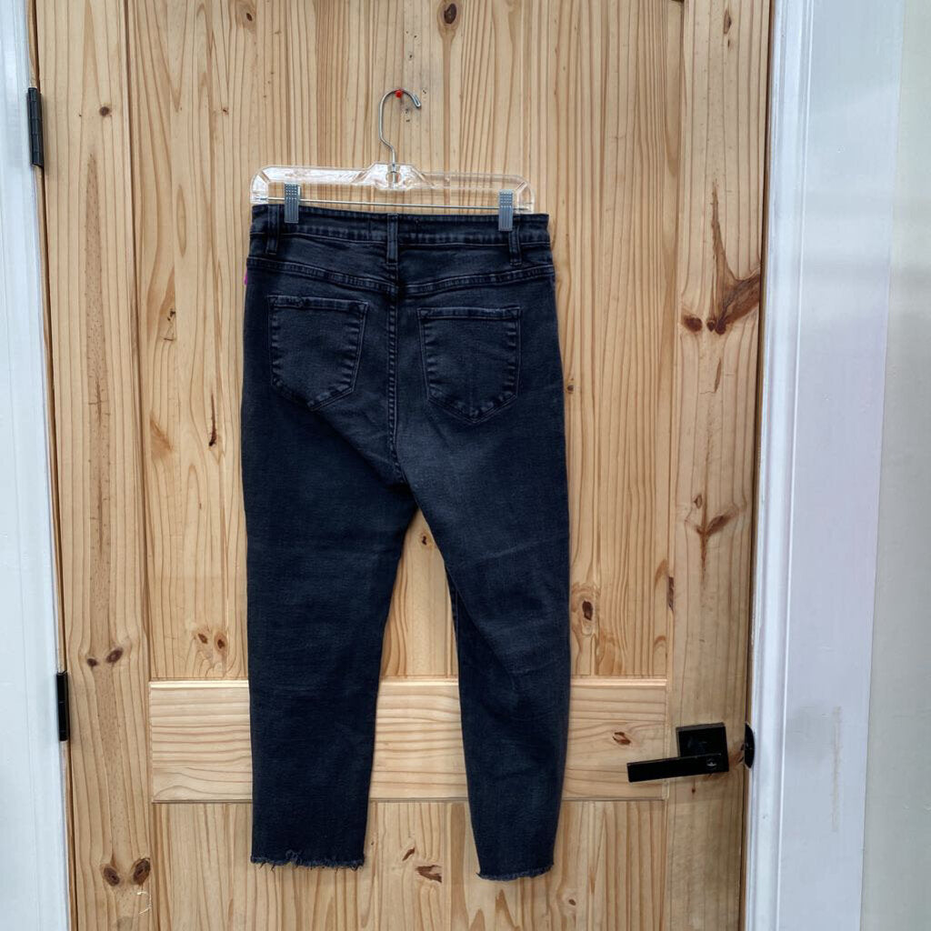 WOMENS KANCAN BLK DENIM JEANS 11