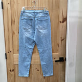 WOMENS WAX JEANS LT DENIM DIST. JEANS 14