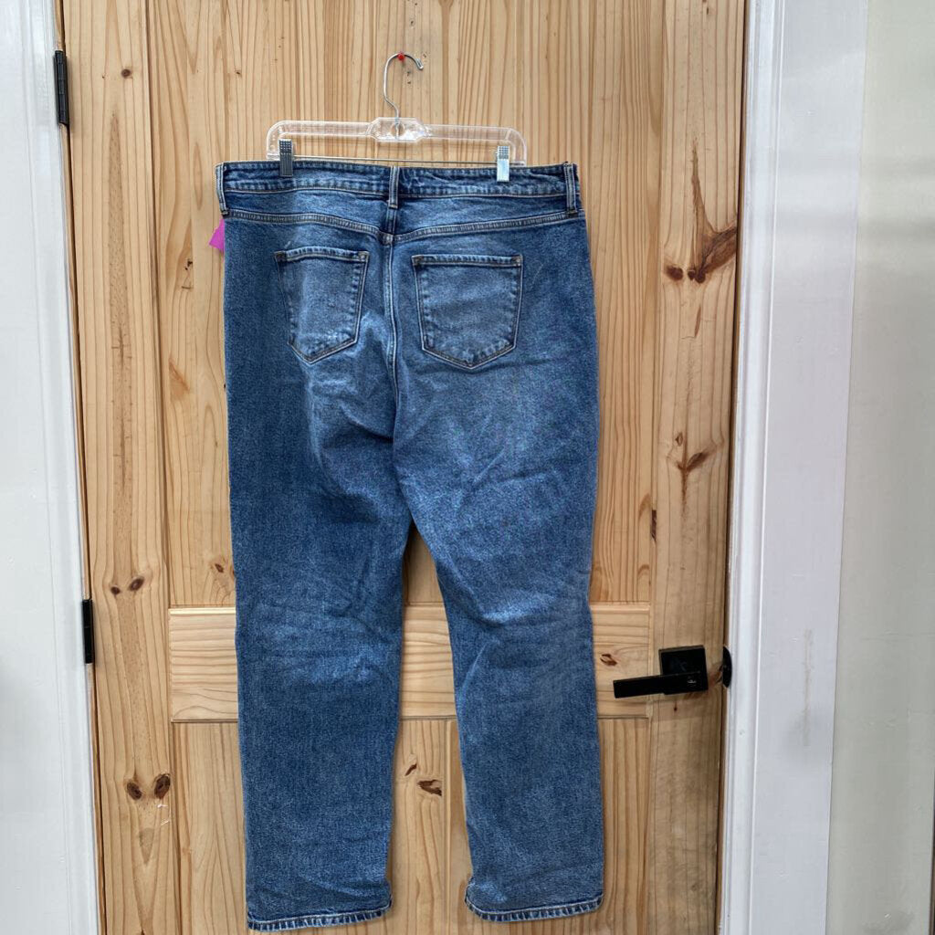 WOMENS FASHION NOVA DENIM DIST. JEANS 16