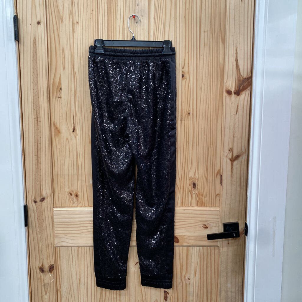 WOMENS DO+BE BLK SEQUIN PANTS M NWT