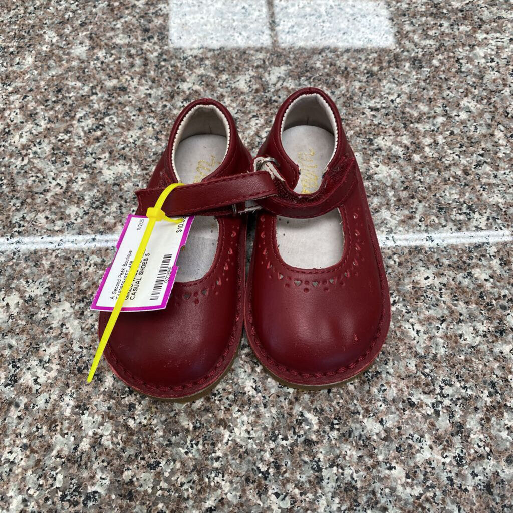 GIRLS WILL ITS RED CASUAL SHOES 5