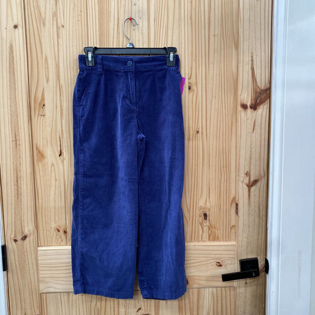 GIRLS CREWCUTS NAVY BLUE CORDUORY PANTS 12