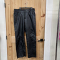 MENS THE LEATHER SHOP VINATGE BLK LEATHER PANTS 38