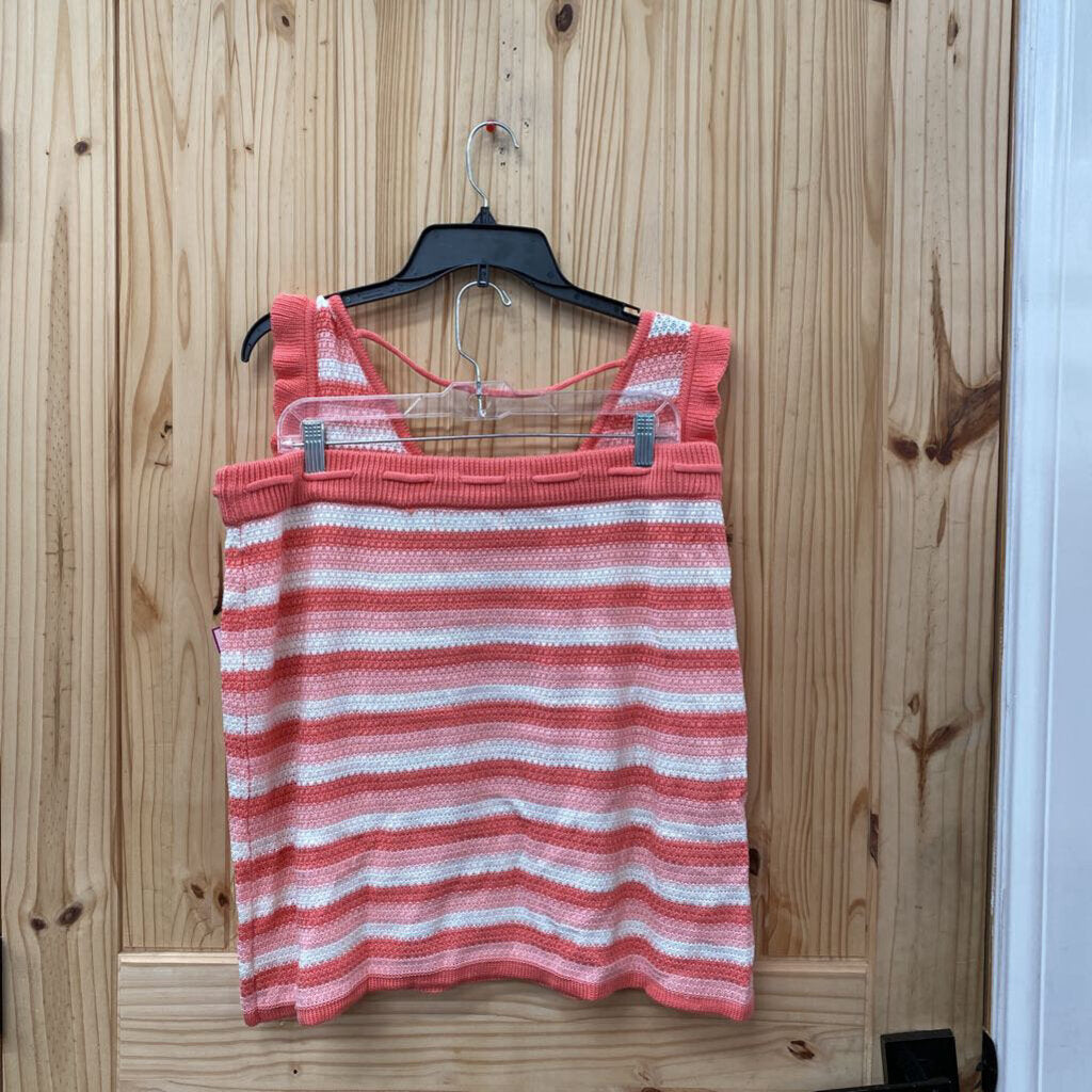 WOMENS MADDEN NYC 2PC SET PINK/WHITE/CORAL XXXL NWT